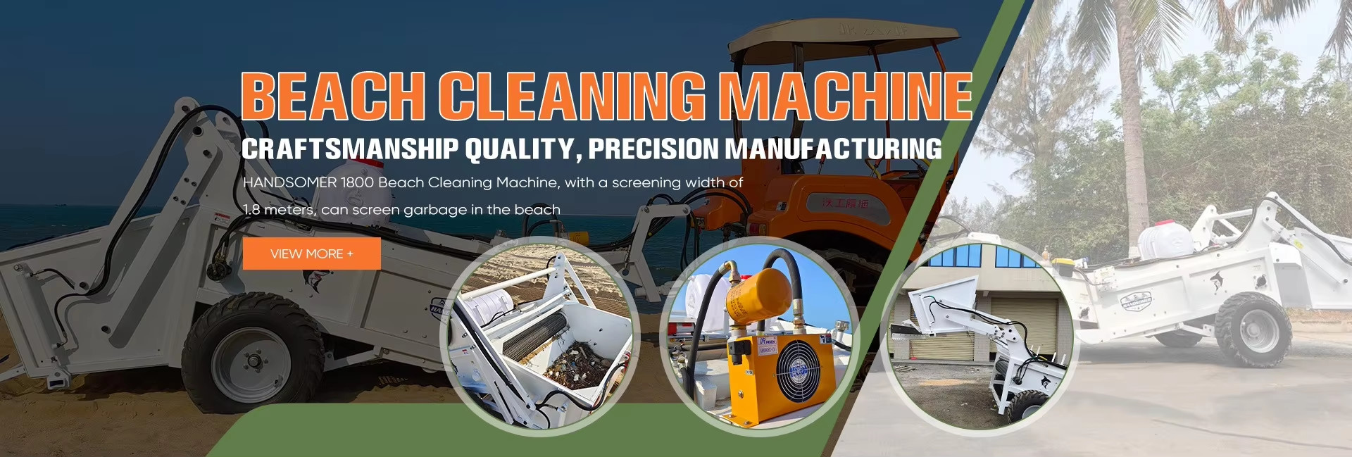 kwaliteit Zand Strand Cleaner fabriek