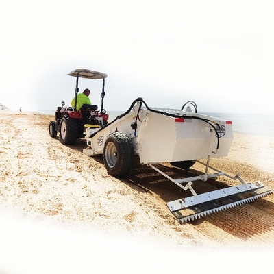 1200 kg zware stalen strandzandreinigingsmachine voor milieutoepassingen