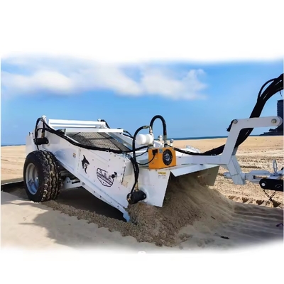 1400 Steel Beach Cleaner Machine Walk-behind Tractor Aanhangsel voor het schoonmaken van het strand