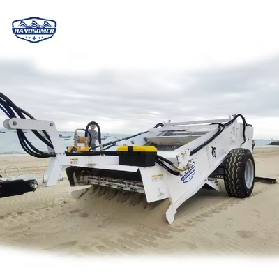 1800 mm schoonmaakbreedte trekker gemonteerde strand zandreiniger voor milieuproducten