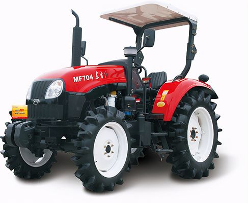 Veelzijdige 4wd Compacte landbouwtractor met 540/720 r/min Kracht Uitvoer Schacht snelheid