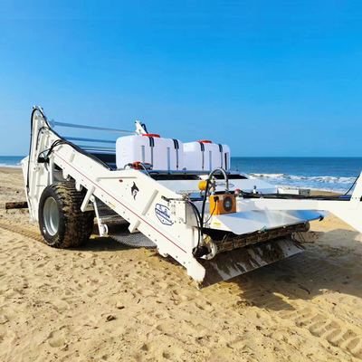 2300 kg gewicht Strandzandveger voor trekker slepen zeef puin uit nat of droog zand