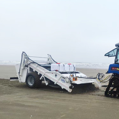 2500 mm reinigingsbreedte zandreinigingsmachine 18000-20000m'/h breed bereik puin verwijderen