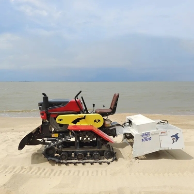 2000 rmin snelheid Industriële strandreiniger voor strandoperaties 1000 mm reinigingsbreedte