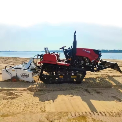1500 kg zware strandreinigertractor voor het verwijderen van milieuafval en zeewier